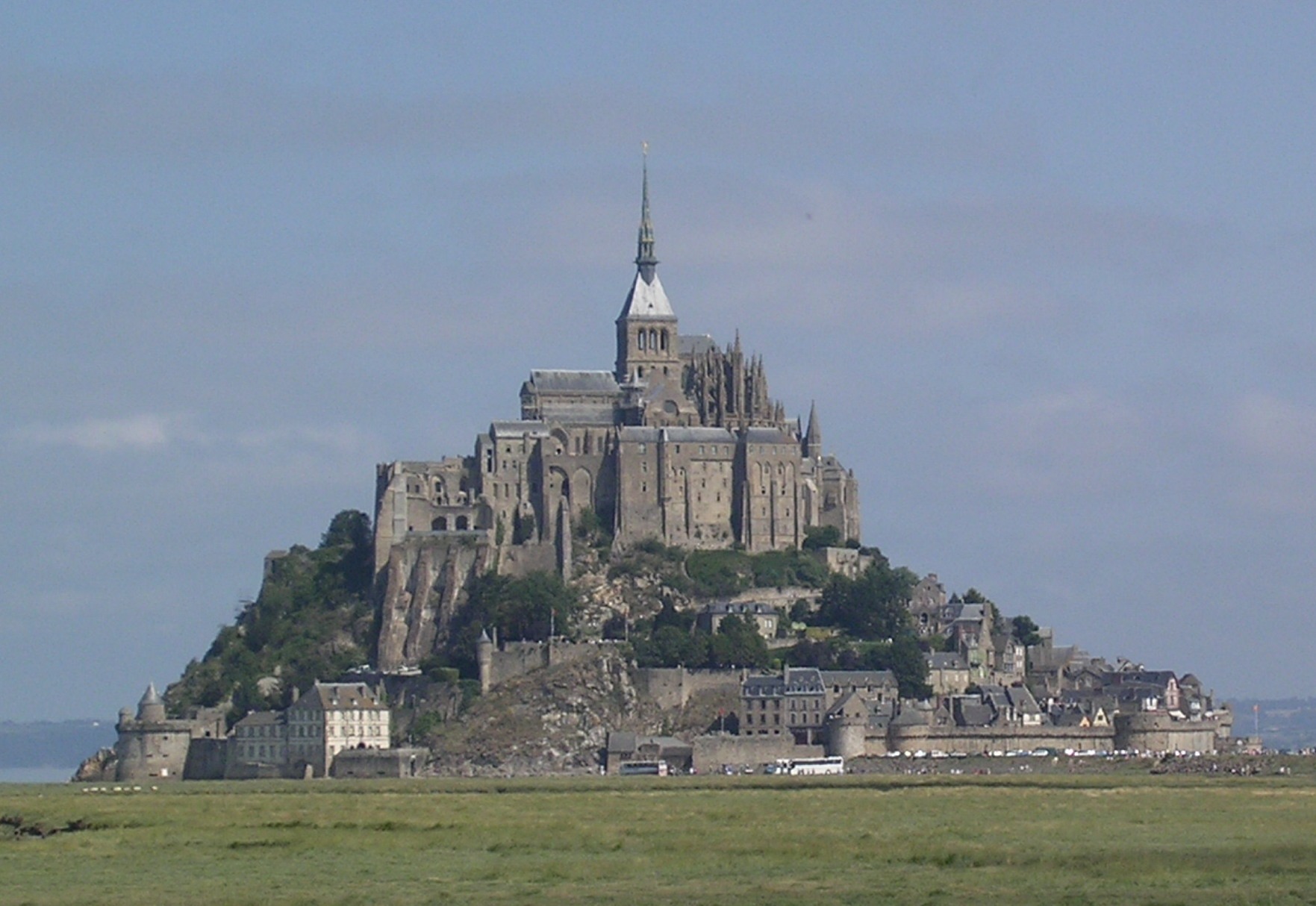 The Tidal Island of Mont-Saint-Michel