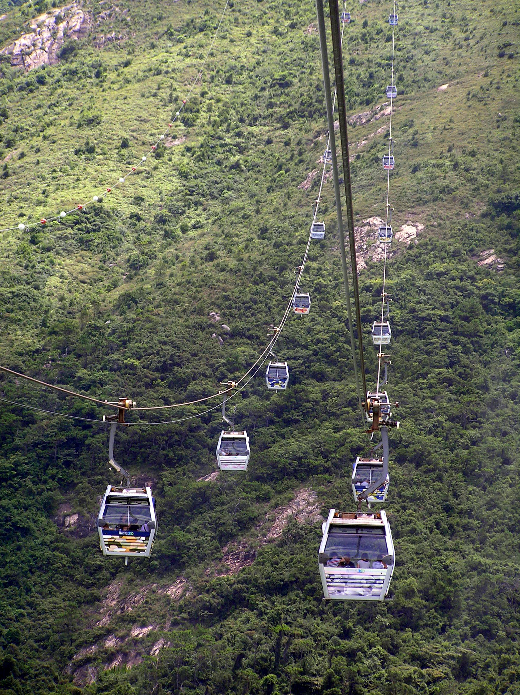 cable car lantau hong kong china