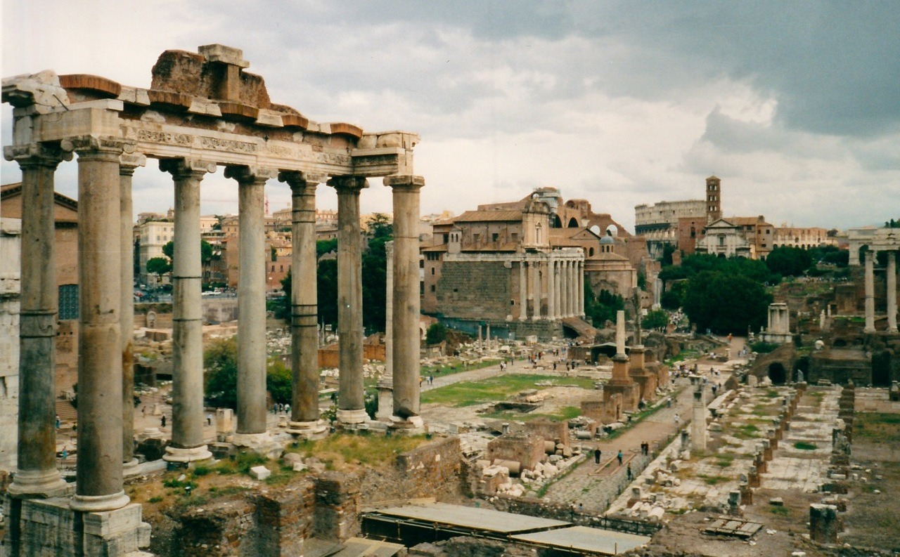 forum romanum rome italy