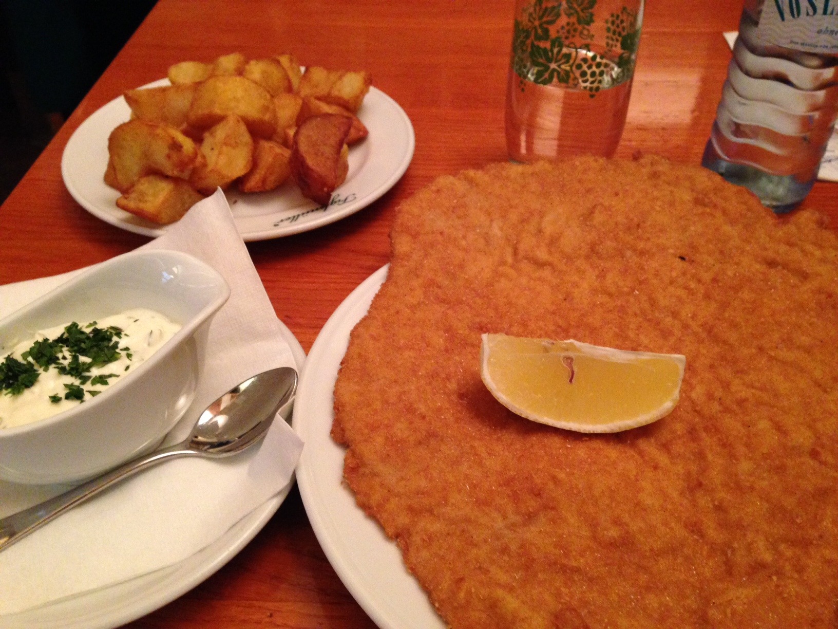 wiener schnitzel restaurant Vienna Austria