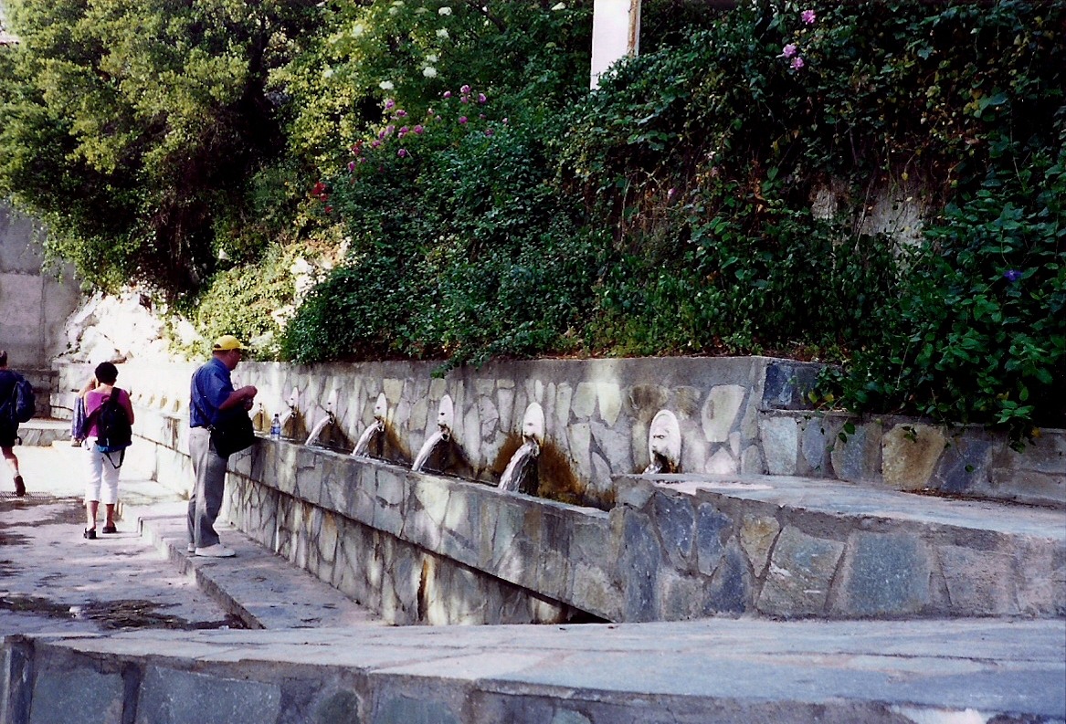 fountain of youth spili crete greece