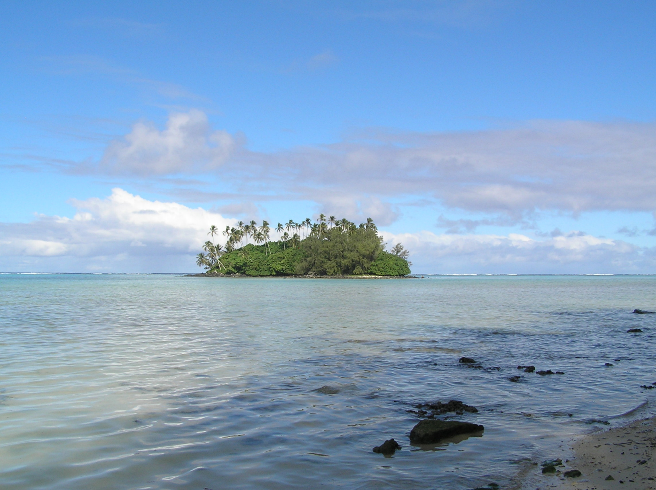 island muri lagoon rarotonga cook islands