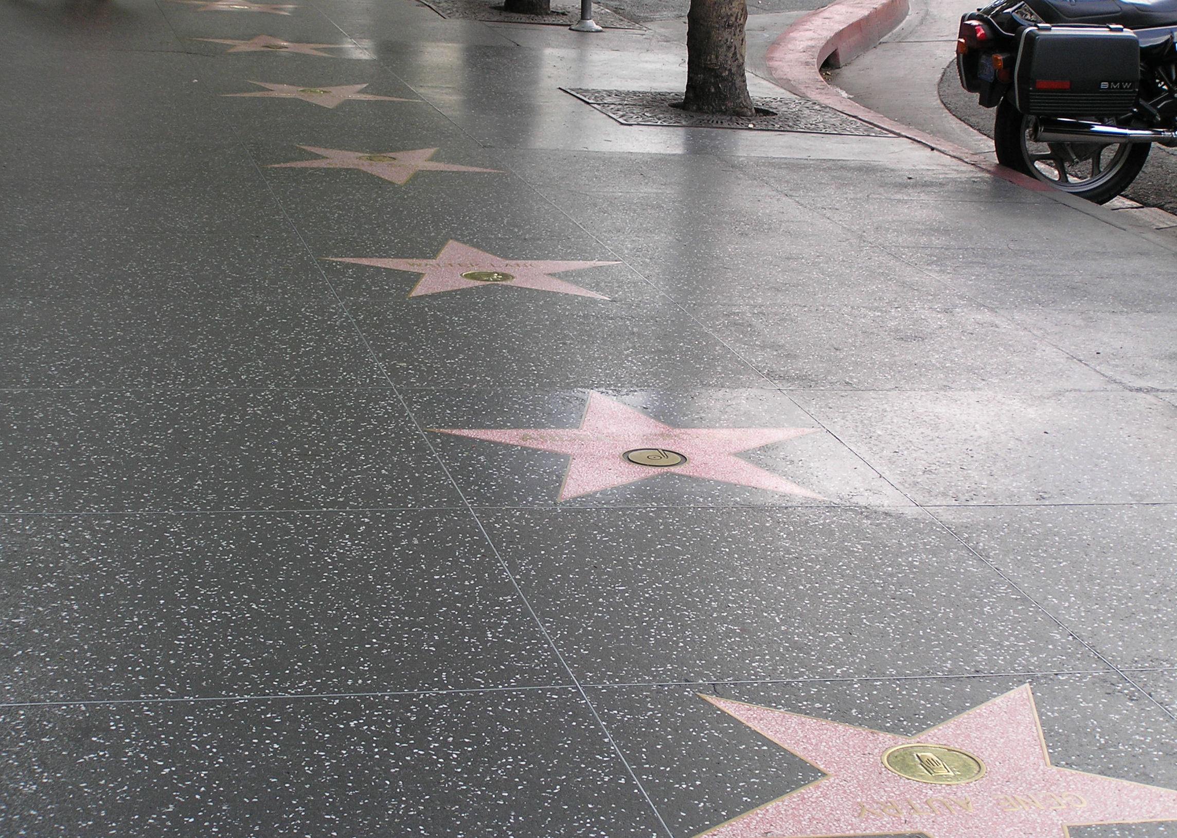 hollywood walk of fame los angeles california usa