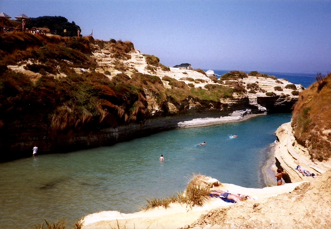 channel of love sidari corfu greece