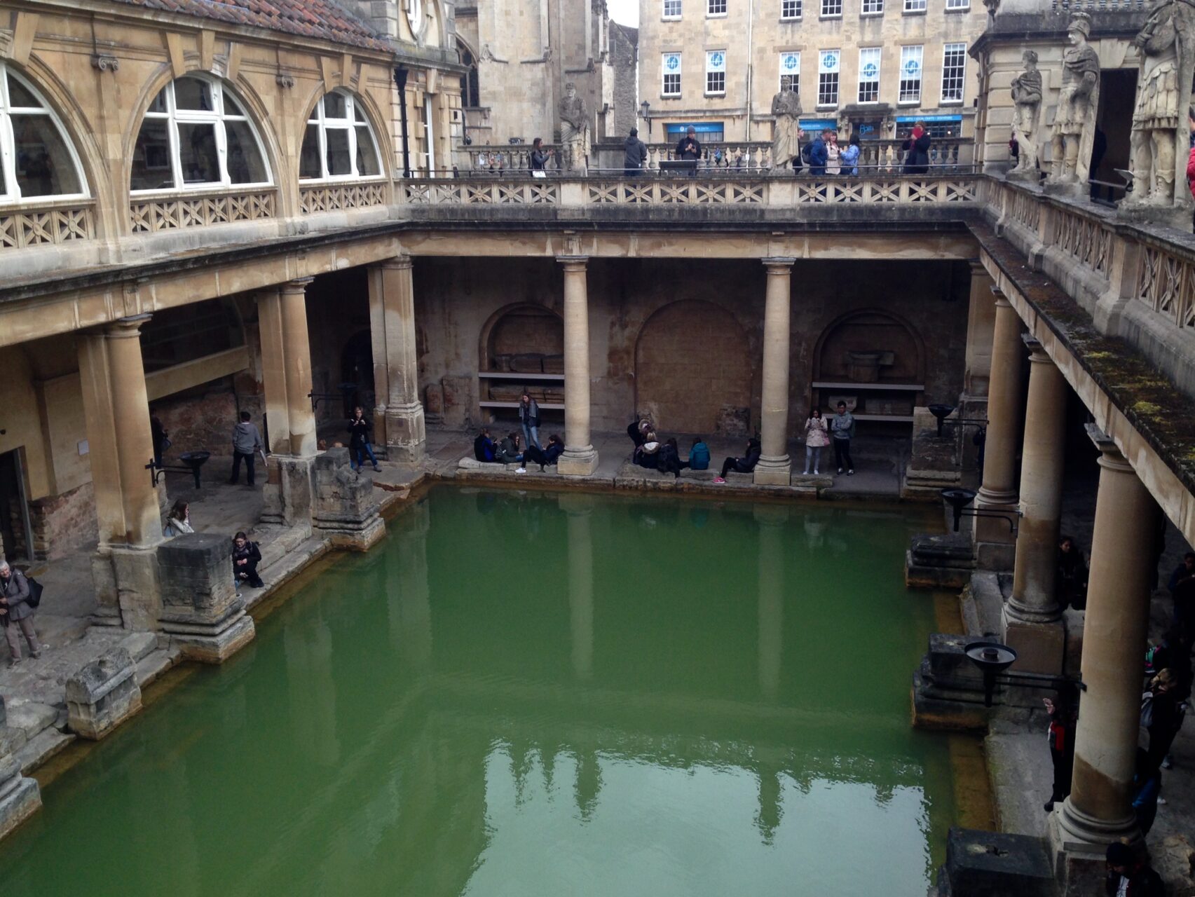 roman baths bath england