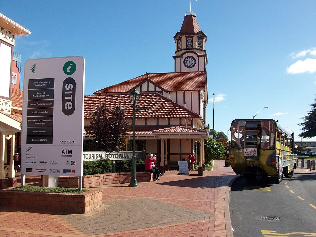 cityscape rotorua new zealand