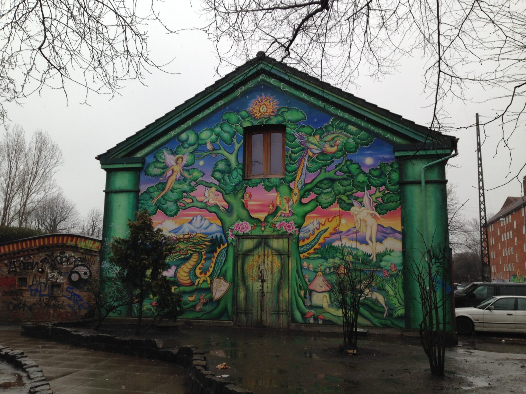 freetown christiania neighbourhood copenhagen denmark