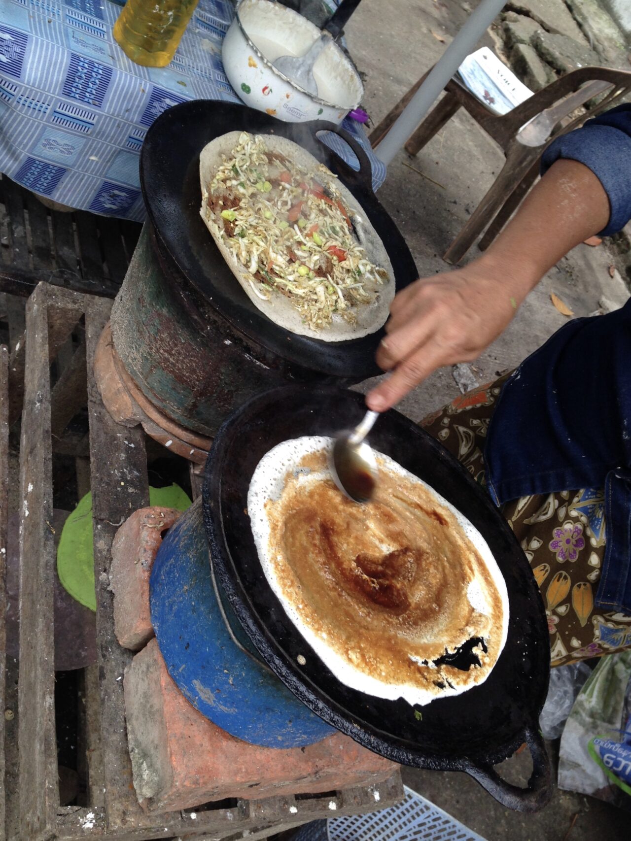 try street food neighborhood yangon myanmar burma