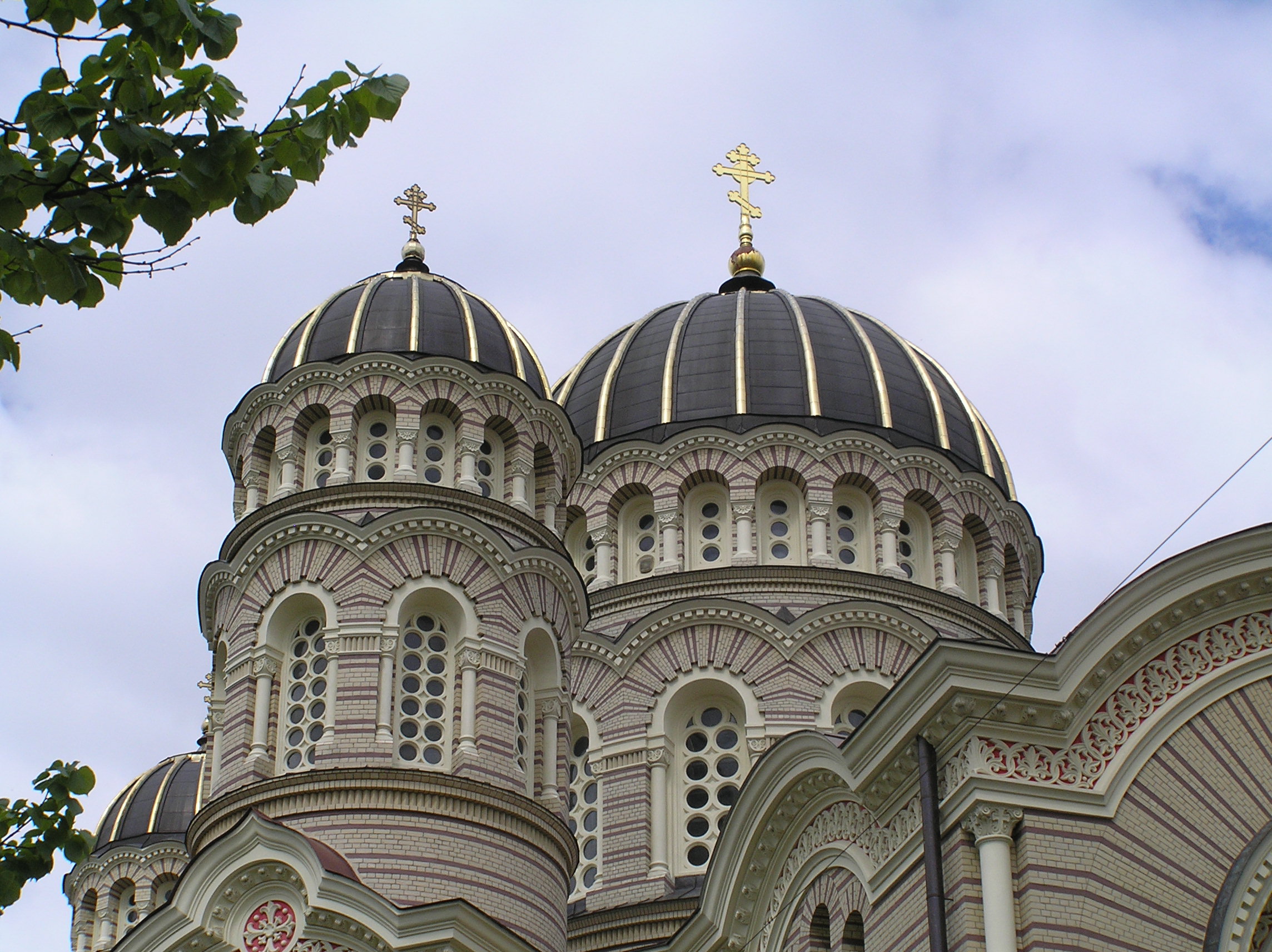 Russian Orthodox cathedral riga latvia