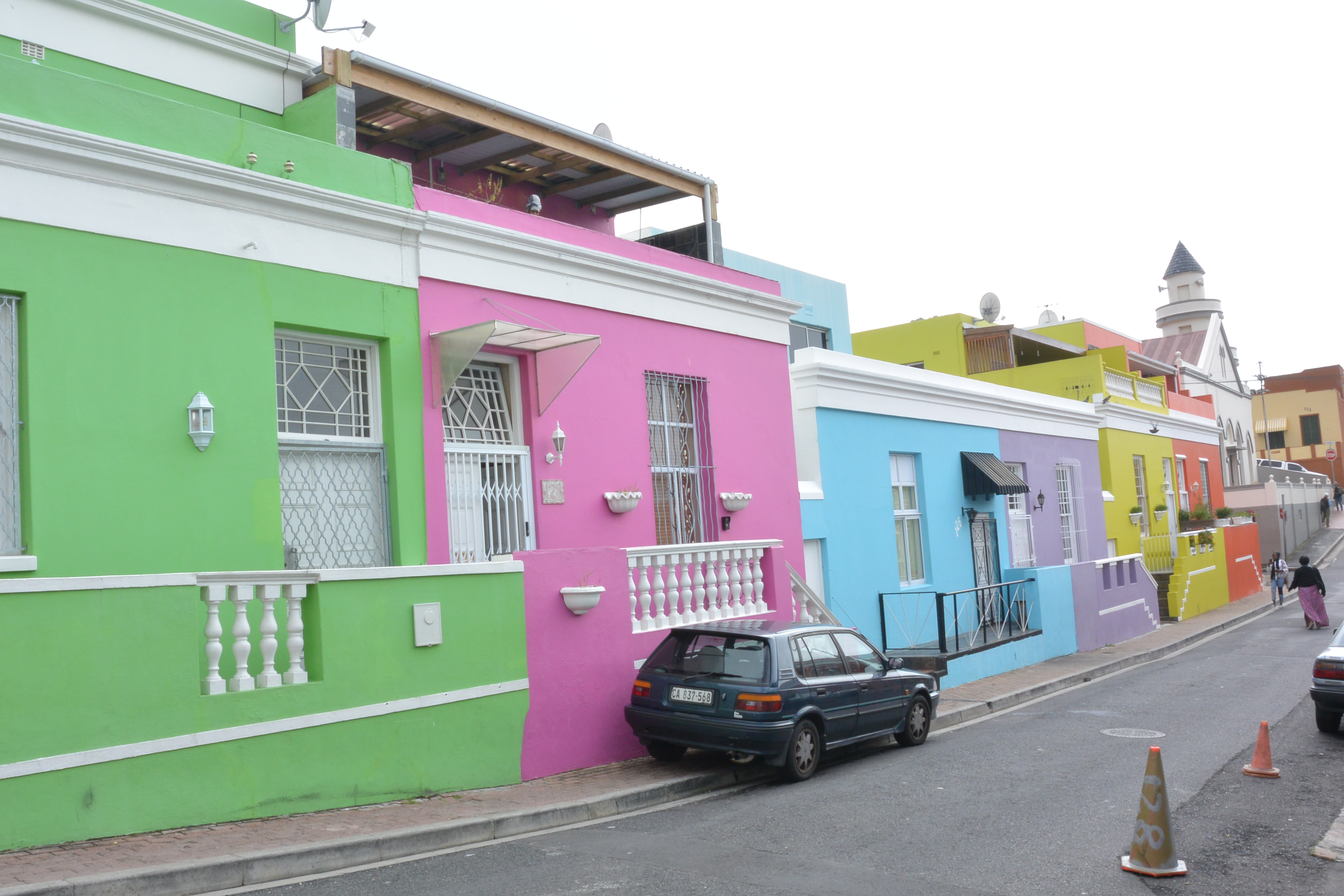 bo-kaap cape town south africa