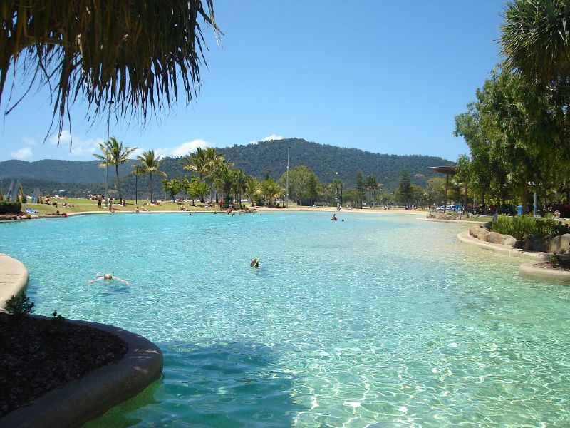 Airlie Beach Lagoon: What Man Made