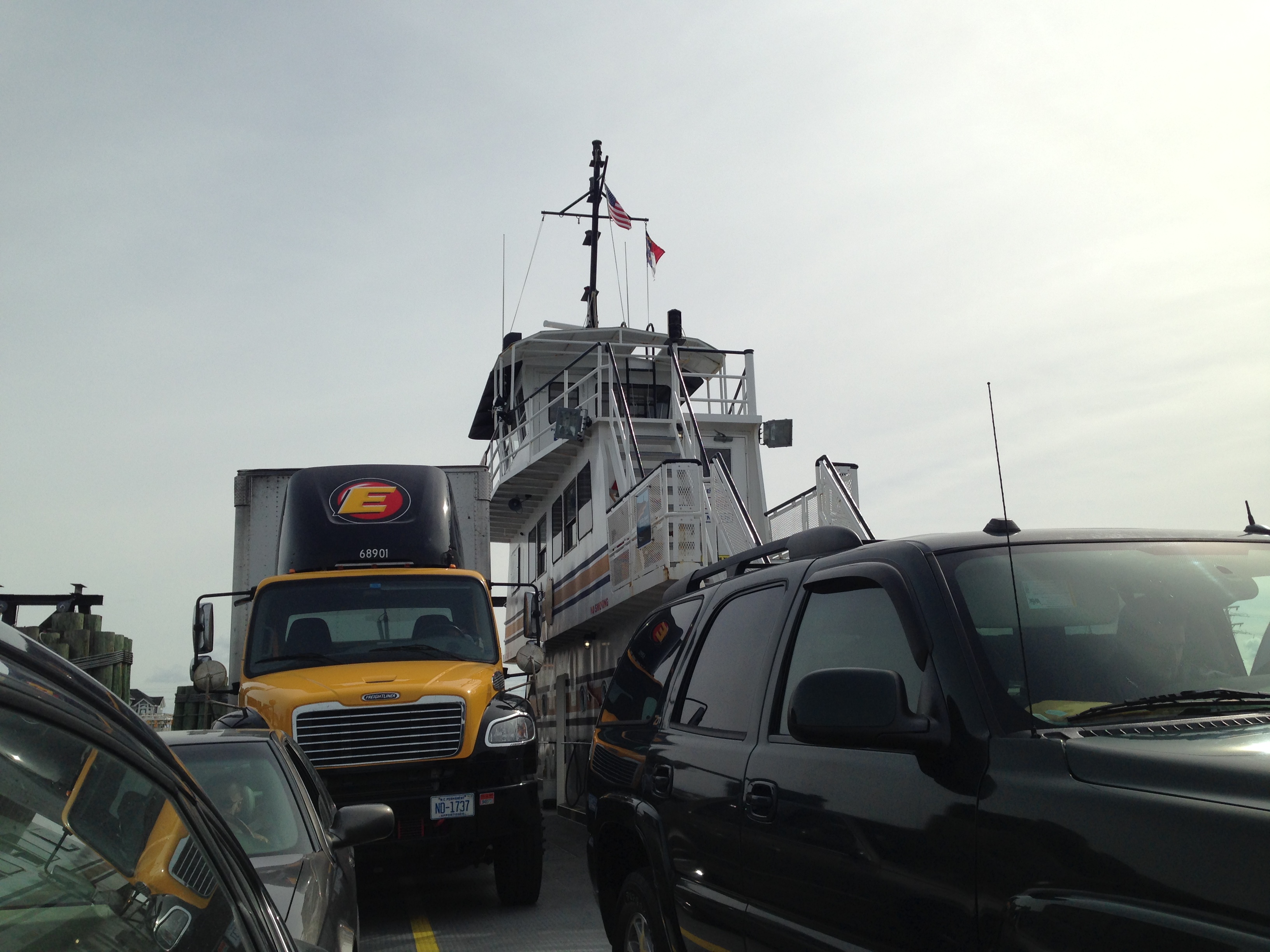 travel ferry hatteras ocracoke outer banks north carolina usa