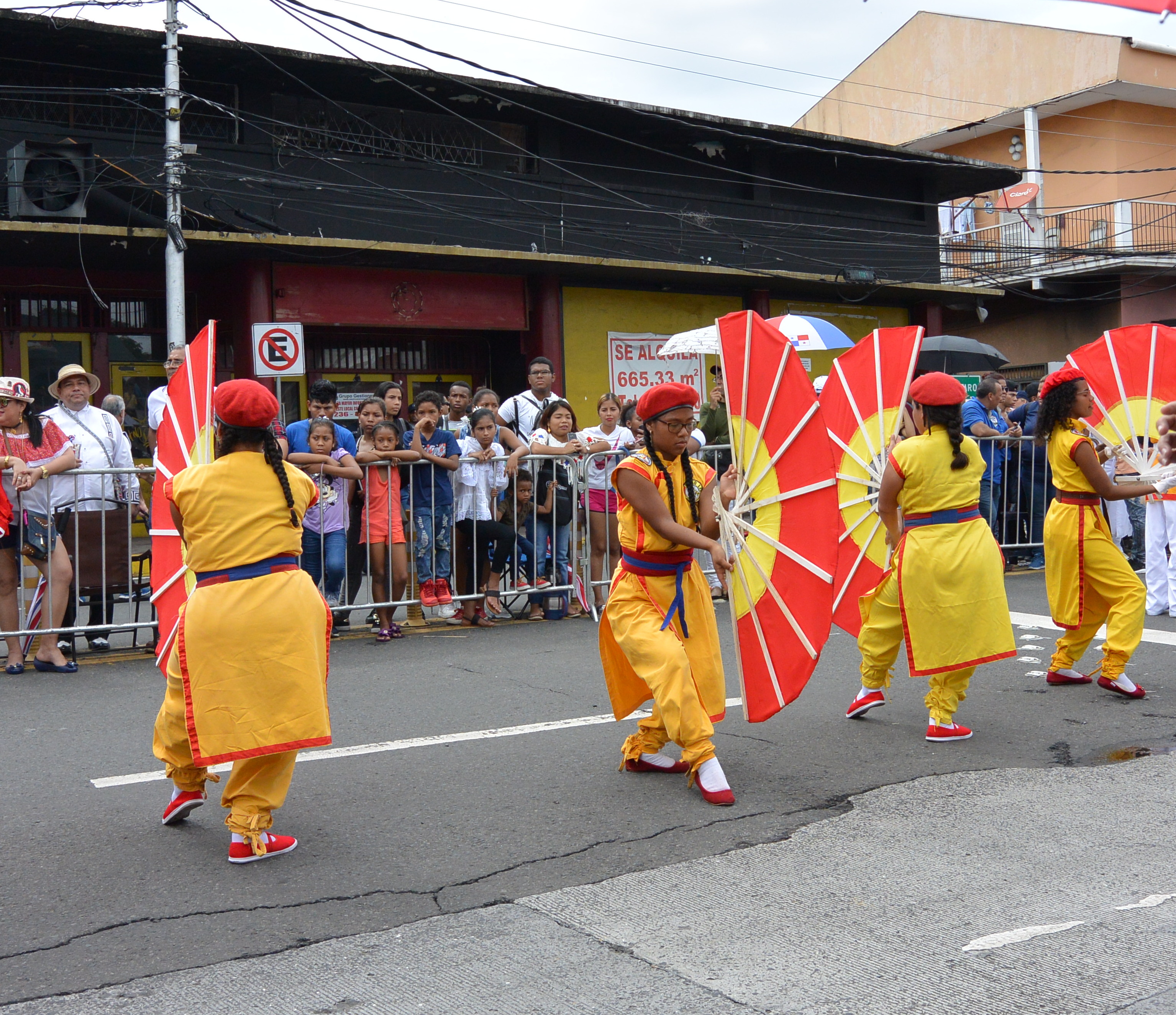 separation of panama from colombia day celebration parade panama city panama