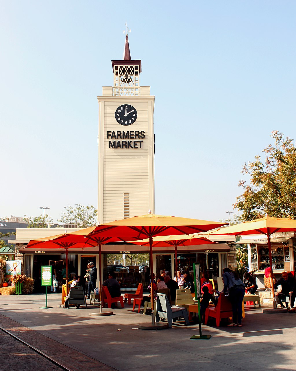 how to visit the original farmers market fairfax los angeles california usa