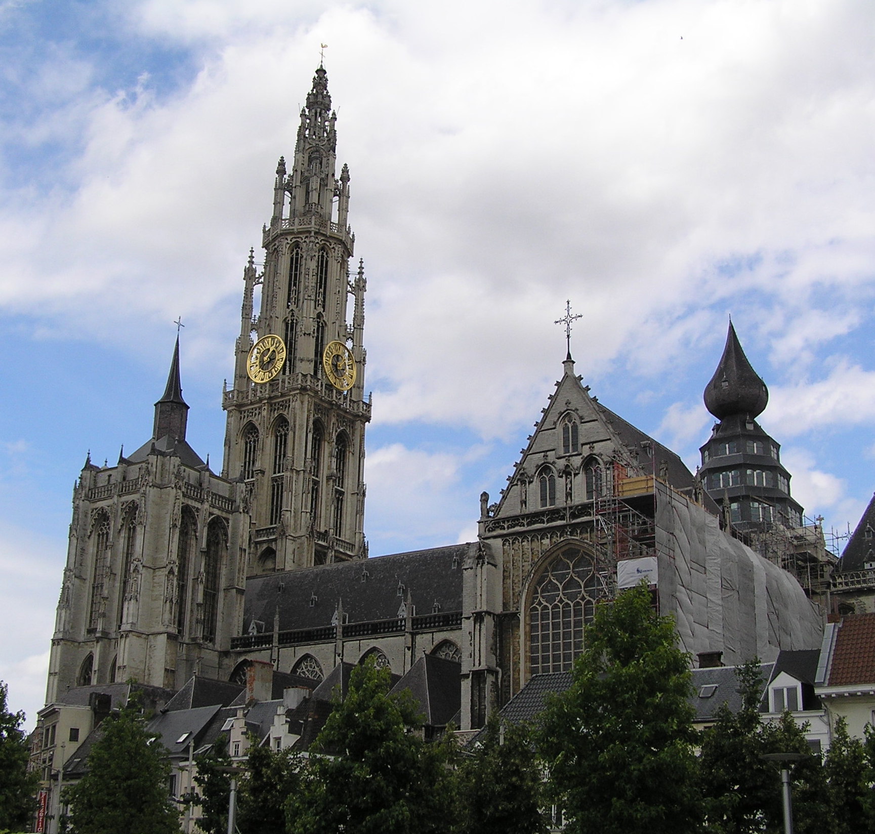 antwerp cathedral belgium