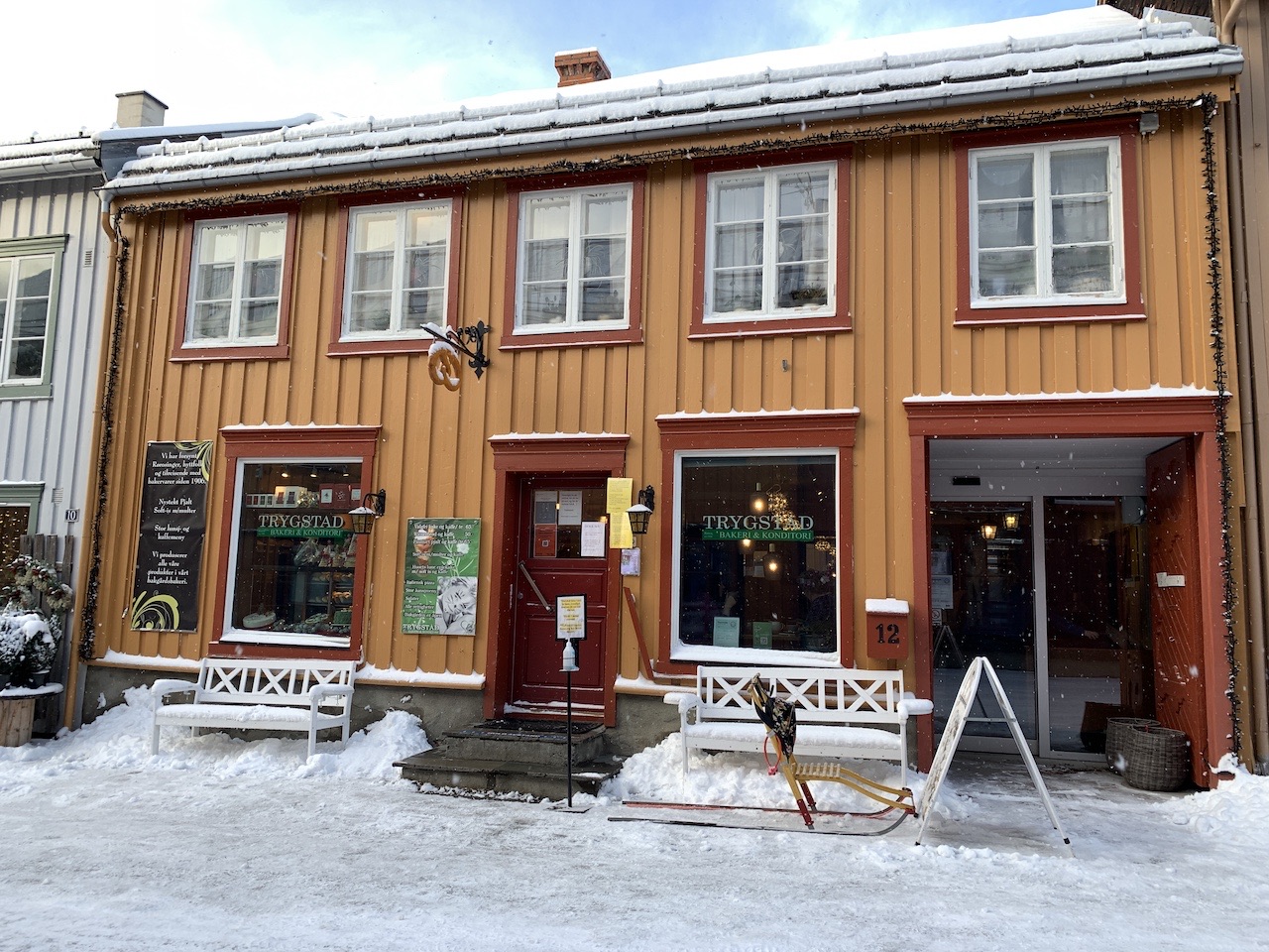 trygstad bakery cafe røros norway