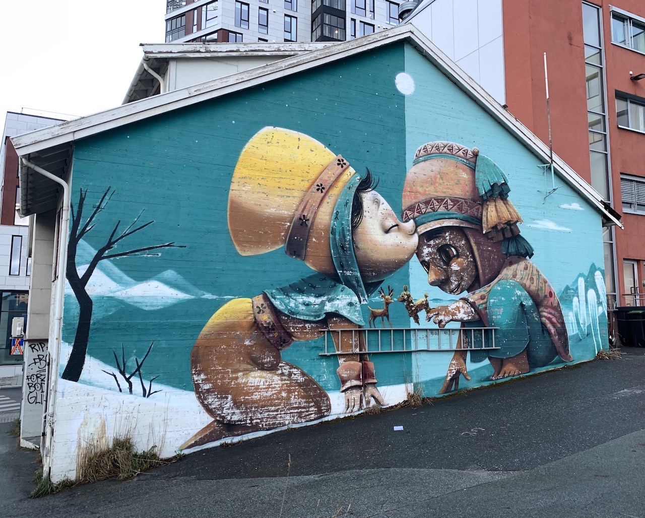 street art mural bodo norway