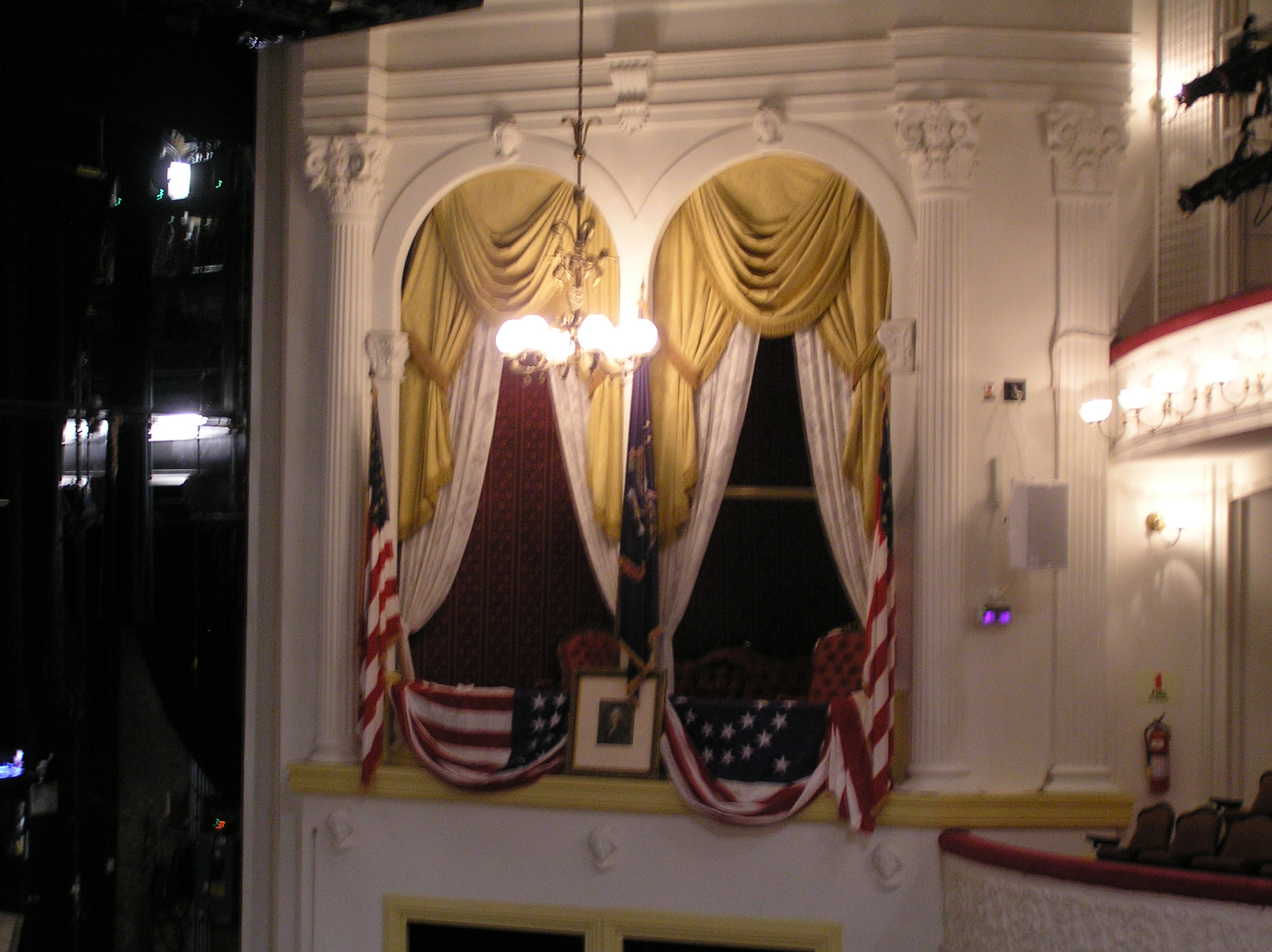 lincoln assassination fords theatre washington dc usa