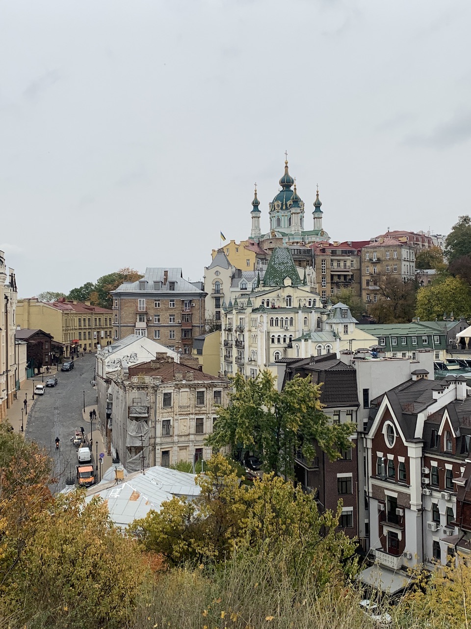 andrews descent street kiev ukraine