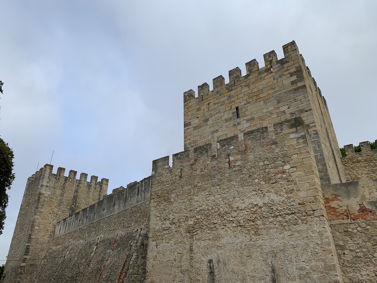 saint georges castle lisbon portugal