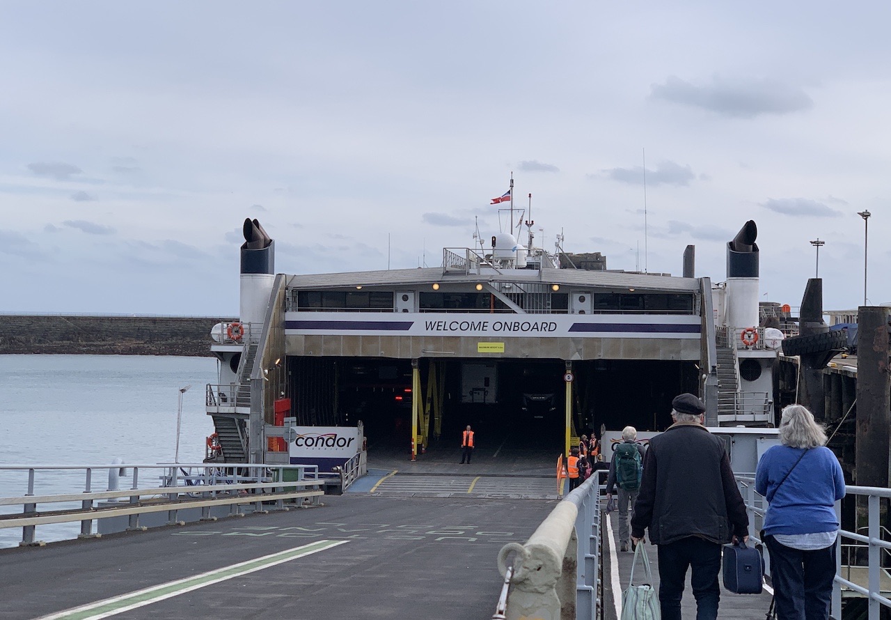 condor ferries review st peter port guernsey st malo france