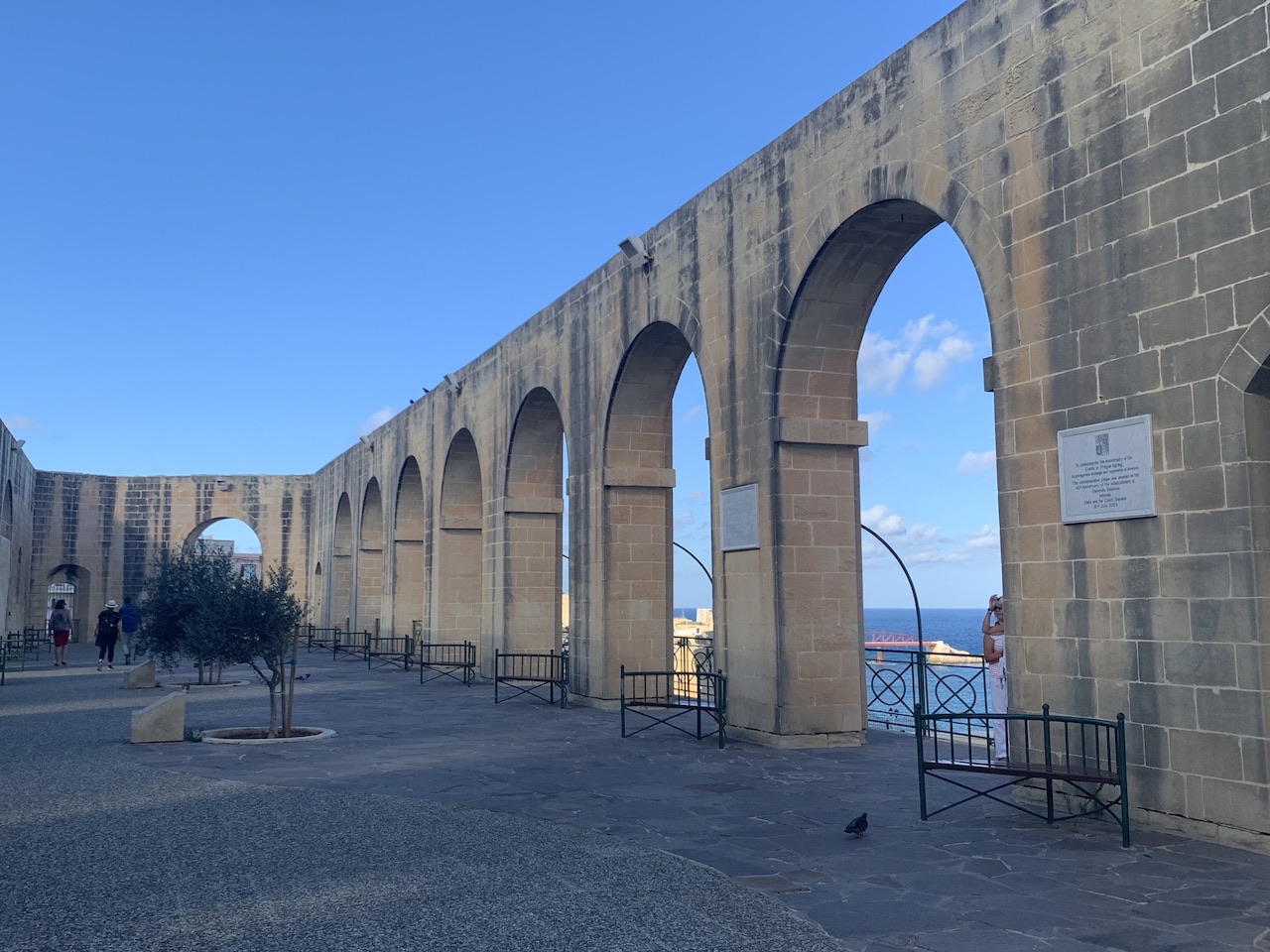 lower barrakka gardens valletta malta