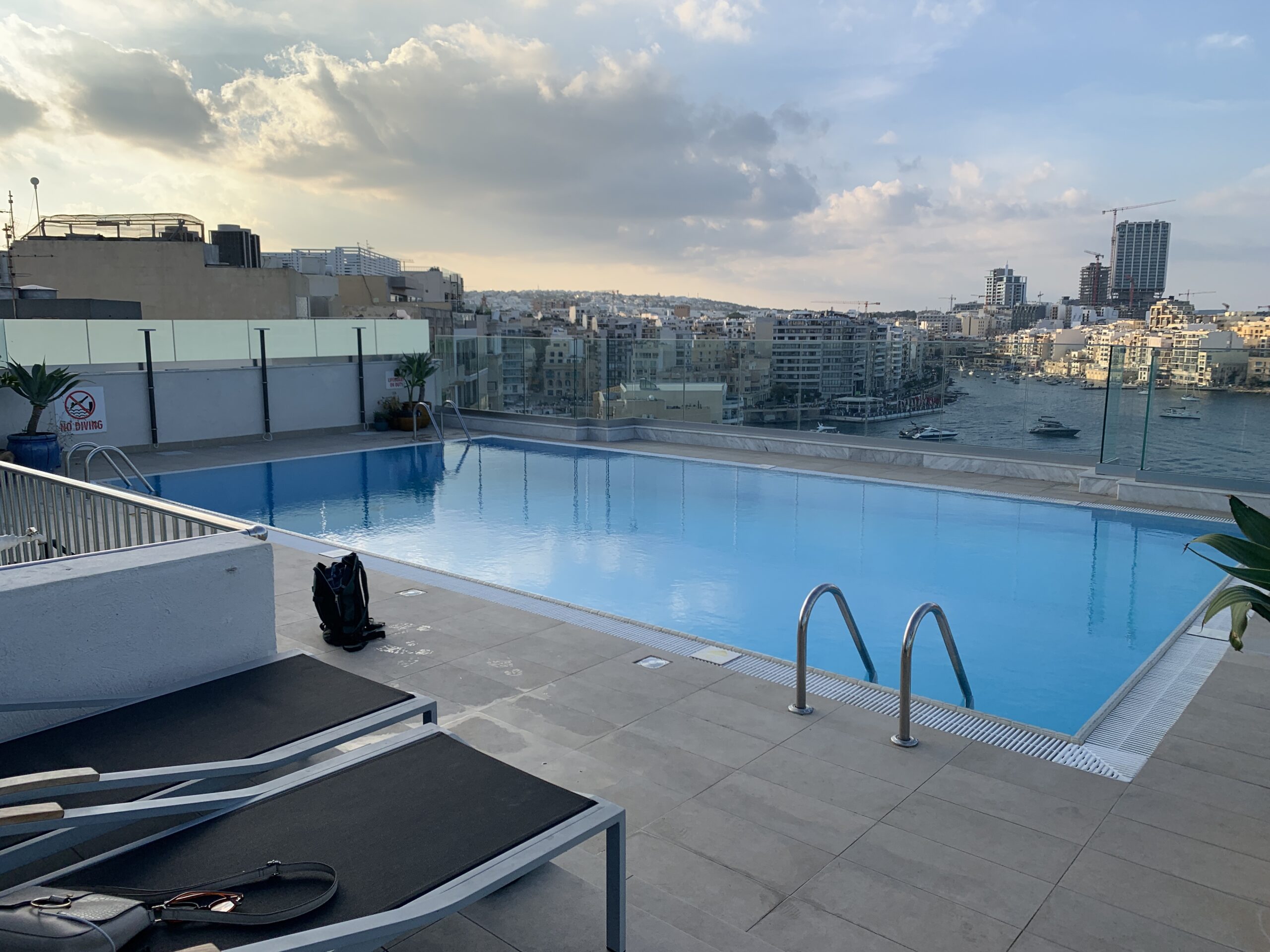 Pool Hotel in Sliema, Malta