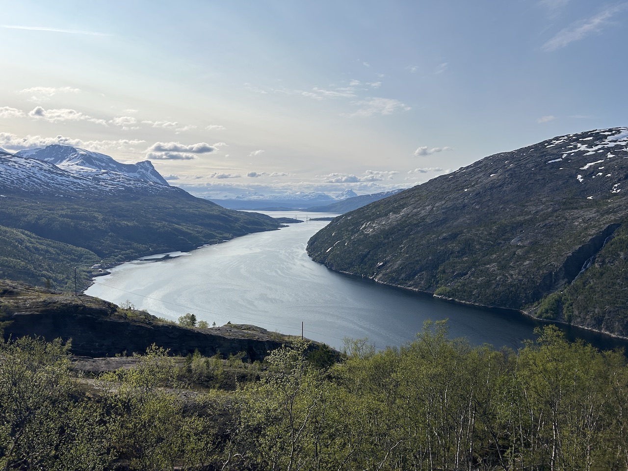 On the Iron Ore Train Line from Luleå, Sweden, to Narvik, Norway