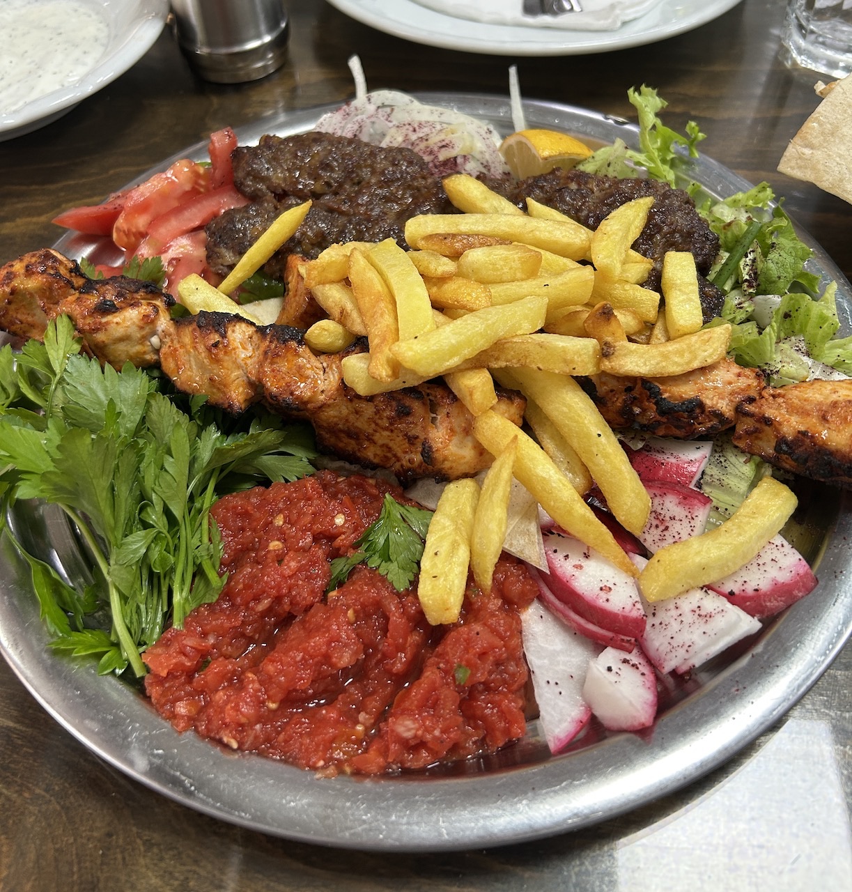 Mom and Pop Serving Kebap