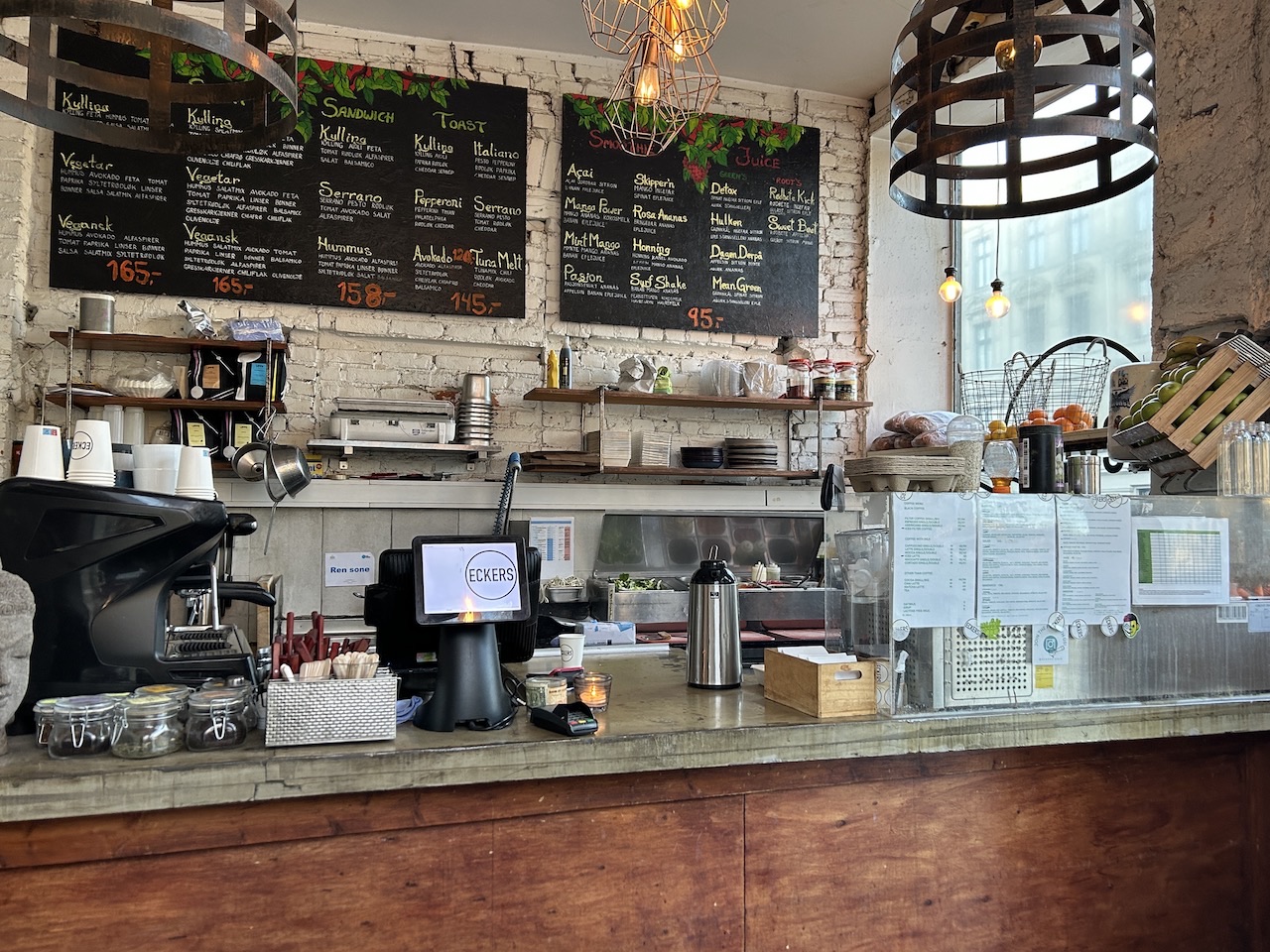 sandwich lunch cafe frogner oslo